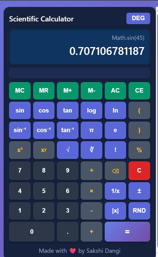 Portfolio Website Screenshot